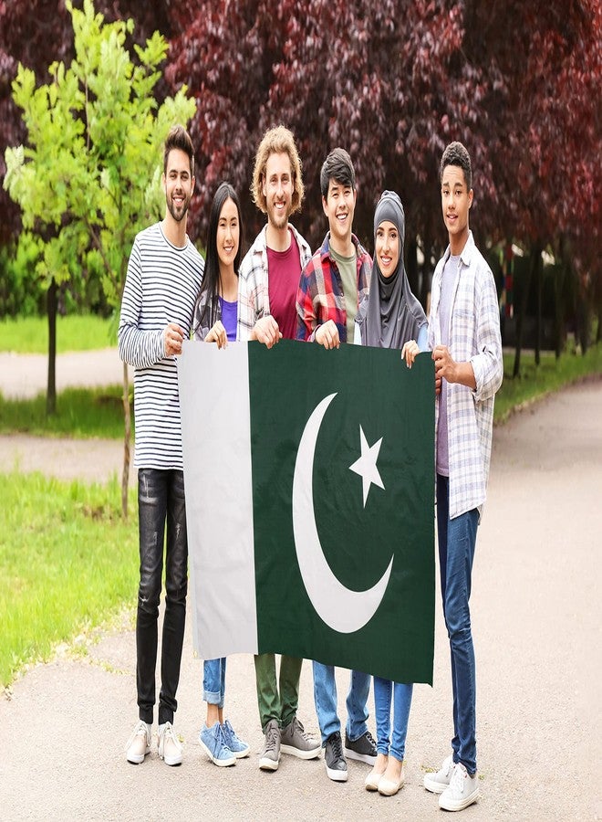 DANF FLAG DANF Pakistan Flag 3ftx5ft Polyester PAKISTANI National Banner - Image 5